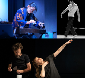 Musikerin Tam Thi Pham, Tänzer Andrew Wass, Musiker Roy Carol, Tänzerin Maya Carol
